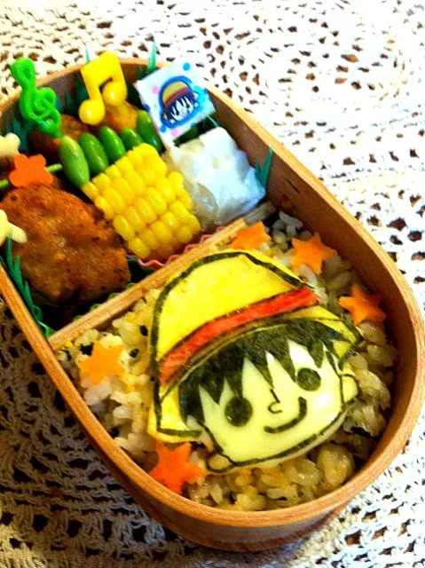 Snapdishの料理写真:ルフィー弁当|naoさん