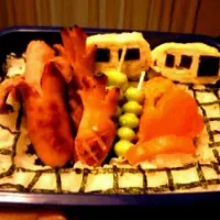 Snapdishの料理写真:走る電車のお弁当|トットさん