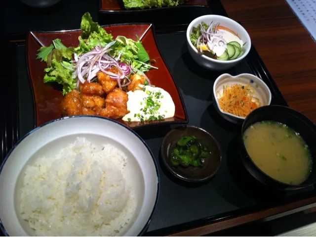 チキン南蛮定食|こうじさん