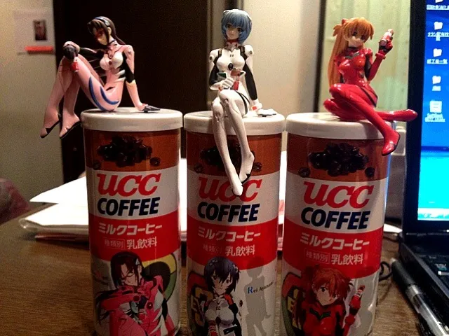 UCC缶コーヒーフィギュアつき|りえさん