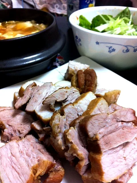 Snapdishの料理写真:보쌈 ポッサム korean boiled pork|hachi1さん