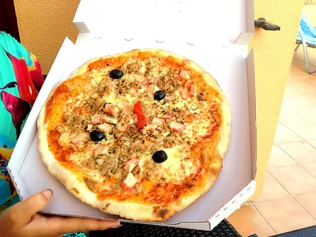 take away pizza, Frutti di Mari|Richard Koolenさん