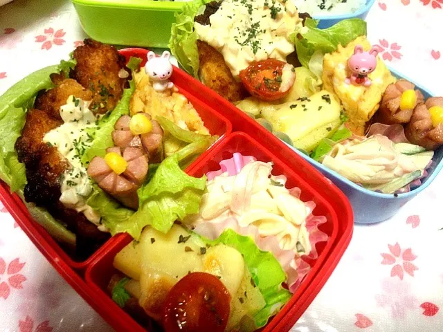 Snapdishの料理写真:チキン南蛮弁当|めぐさん