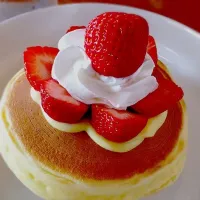 ストロベリーホットケーキ|あきほさん