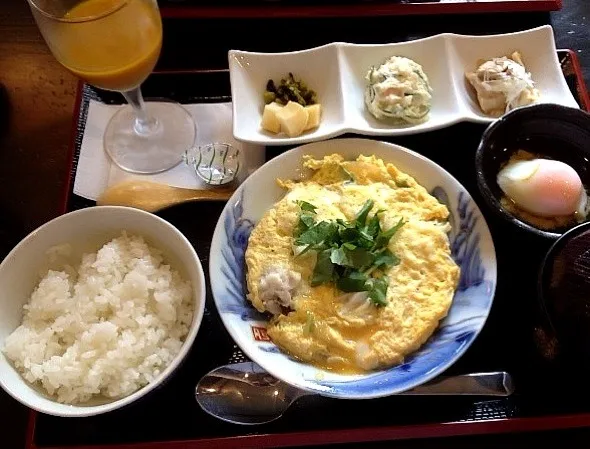 鱧の玉子とじランチ|ken nishiharaさん