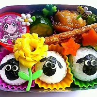 ひつじのショーン弁当|さっきさん