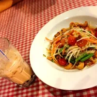 Snapdishの料理写真:papaya salad|phearyさん