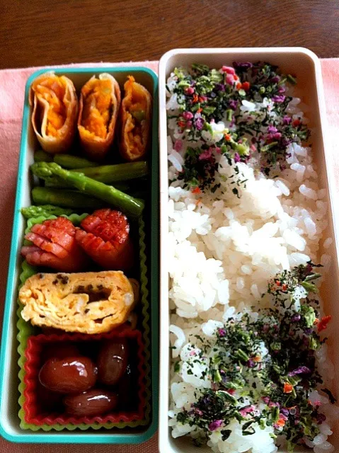 Snapdishの料理写真:今日の娘弁当|nonさん