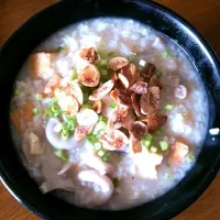 Snapdishの料理写真:pinoy goto (philippine porridge)|今井 シャイさん