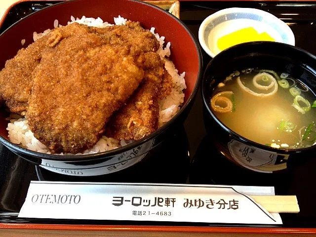 福井 ヨーロッパ軒 ソースカツ丼|縣 瀀さん