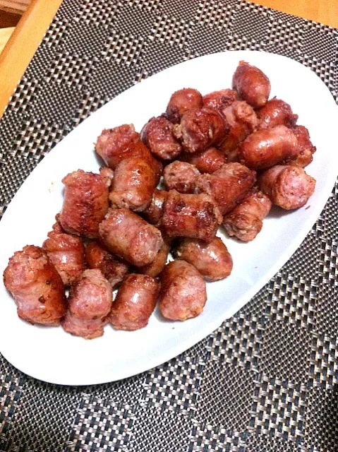 Snapdishの料理写真:linguiça made brazil|lucia inoueさん