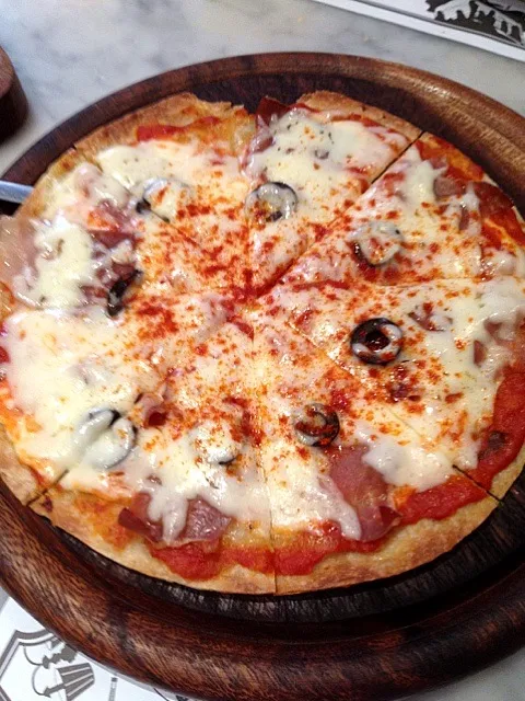 Baby Parma Ham Pizza|I'm a pasta lover ..さん