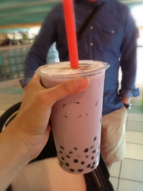 Taro Milk Tea w/ pearls|Reiさん