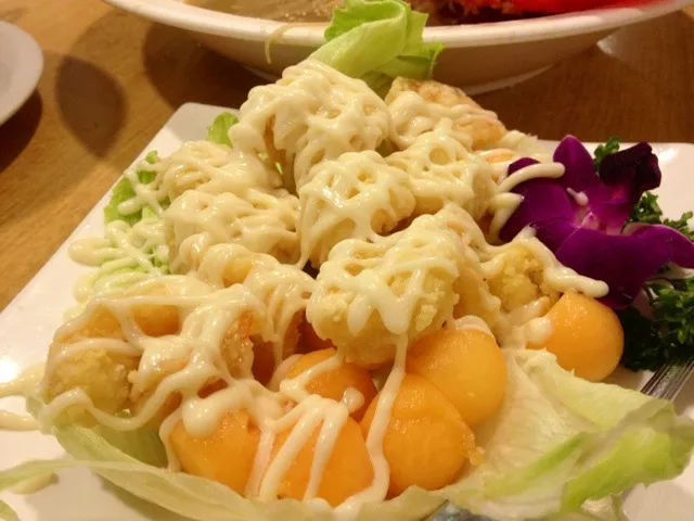 Snapdishの料理写真:Prawn Ball with Mayo|Clementさん