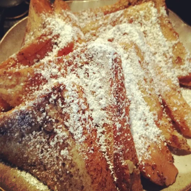 Saturday morning is perfect for french toast.|Gigiさん