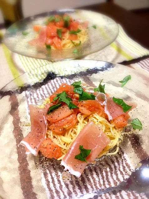 完熟トマトのカッペリーニ|みなさん