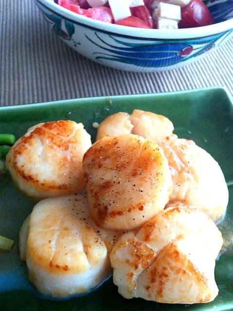 Scallops with butter soy sauce|Yoriko Fujitaさん