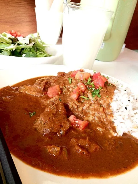 チキンとトマトのカレー サラダドリンクセット|じゅんいちさん