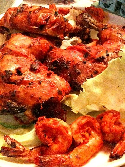 Tandoori Chicken & Prawns|Joha Hassanさん