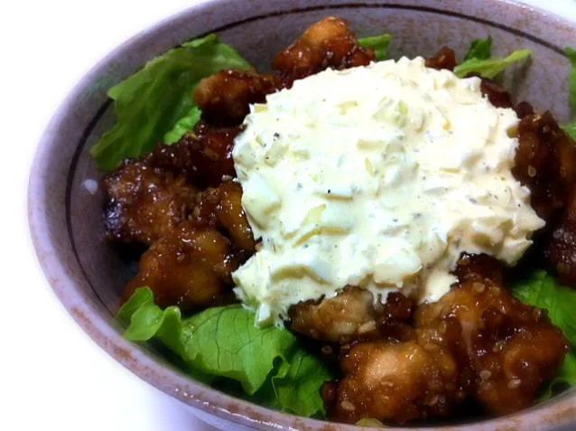 チキン南蛮丼|まなぽあさん