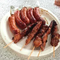 bbq sausage @ pork bbq|bojoy pinkさん