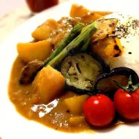 Snapdishの料理写真:夏野菜のカレーライス