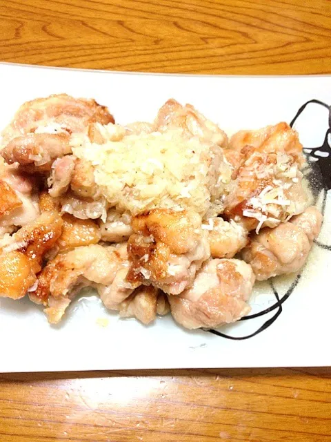 鶏もものネギ塩だれ焼き|ちかさん