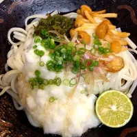 ネバネバ冷やしうどん