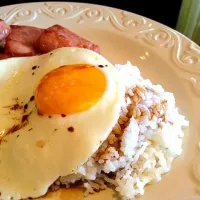 Luncheon Meat n Egg Rice|Jen Fungさん