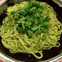 大葉のジュノベーゼ風パスタ♪|まさみさん