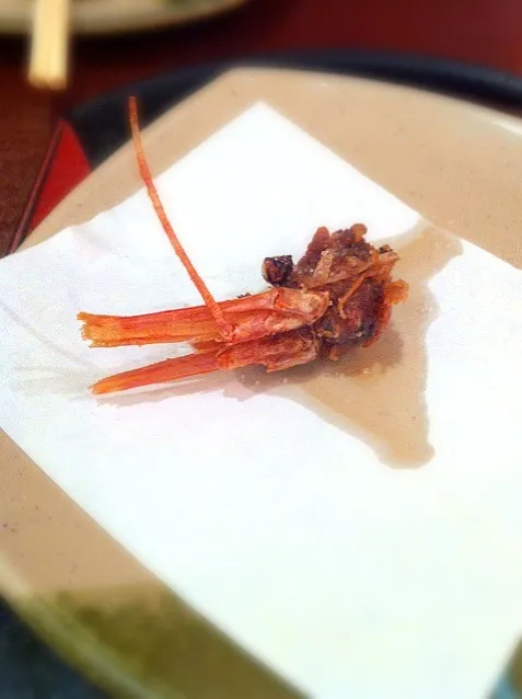 Snapdishの料理写真:deep fried sweet shrimp head|laylaさん