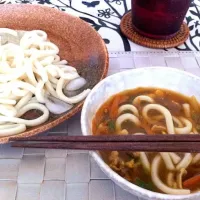 Snapdishの料理写真:つけカレーうどん|naoさん