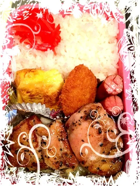 バジルチキン弁当☆|とももん☆さん