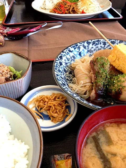 おでん定食|まゆさんさん