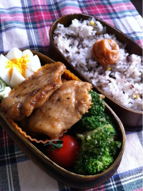 鶏胸肉の照り焼き弁当|コヤタさん