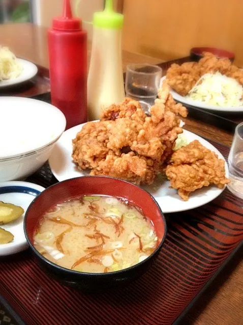 唐揚げ定食|熊谷史人さん