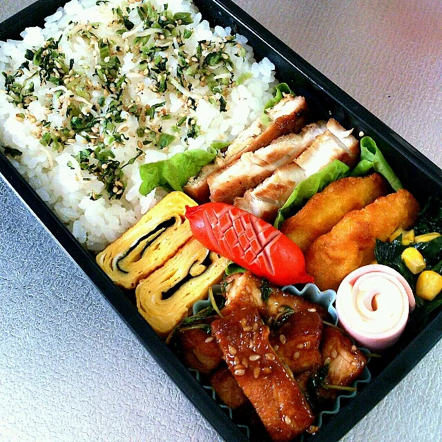 Snapdishの料理写真:息子弁当|yukiさん