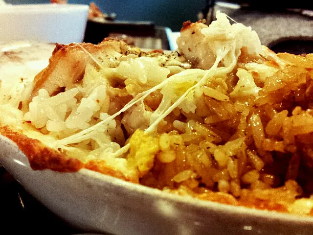 Mixed baked rice with fried rice. Complex yet delicious taste!|Ellison C.さん