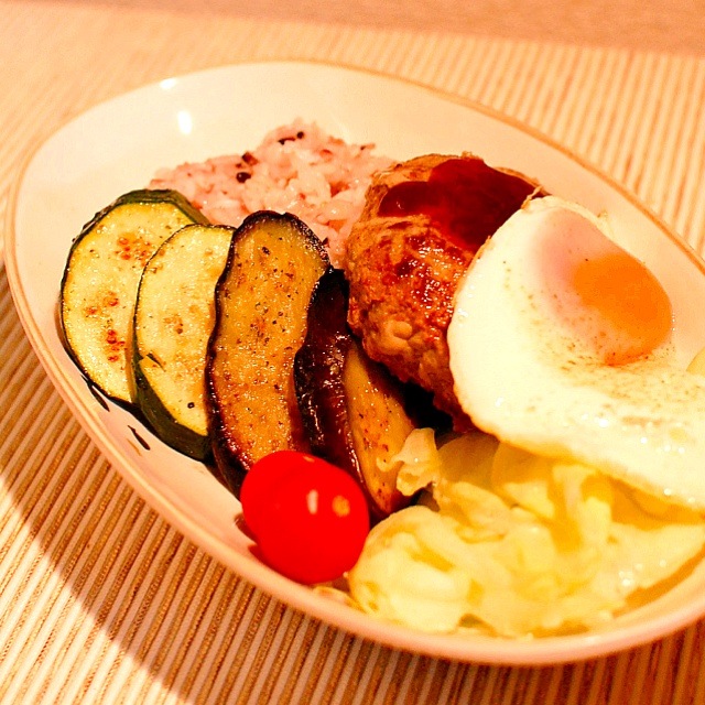 夏野菜のロコモコごはん Sera Snapdish スナップディッシュ Id 5vvfaa