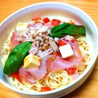 Snapdishの料理写真:冷製パスタ|anyakaさん