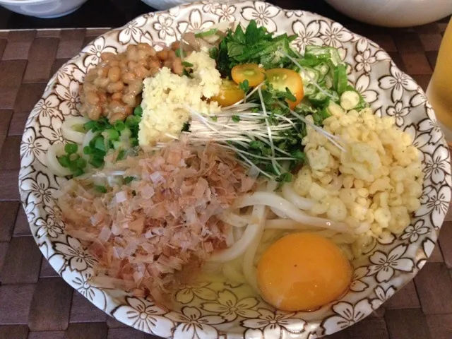 薬味たっぷりぶっかけうどん|gintanさん