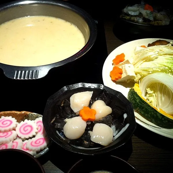 shabu shabu w/ soymilk & miso broth|laylaさん