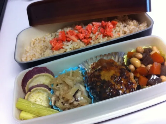 Snapdishの料理写真:今日のお弁当|akiさん