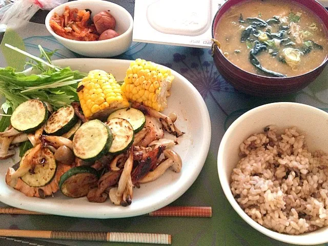 銀鮭と夏野菜のムニエル定食|Aさん