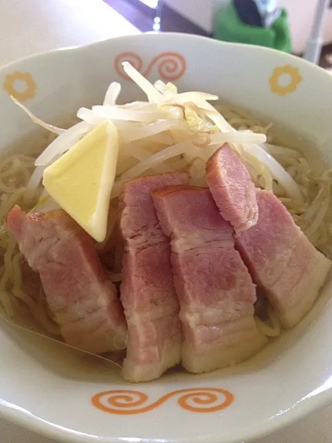 手抜き塩ラーメン( ´ ▽ ` )|そらのんみこさん