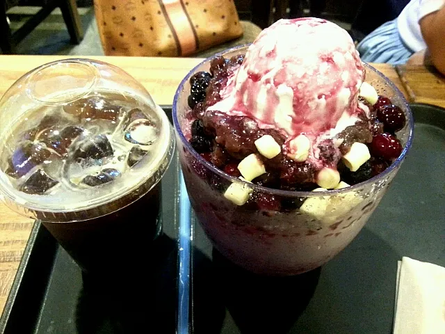 ICE AMERICANO& WINE BINGSU|jinjuさん