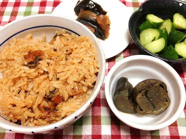 ひつまぶし ナス煮物 昆布巻き 浅漬|あつんさん