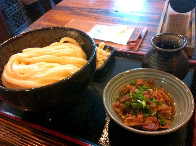 この間食べた肉ぶっかけ|雨つぶさん