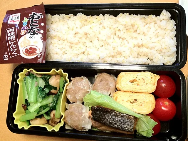 Snapdishの料理写真:久しぶりの中学生弁当。今日は涼しい東京です。|松浦有里さん