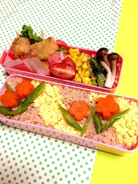 ☆鶏そぼろ弁当☆|ムンさん